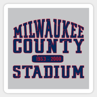 Milwaukee County Stadium Sticker